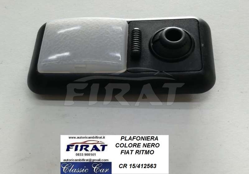 PLAFONIERA FIAT RITMO NERA